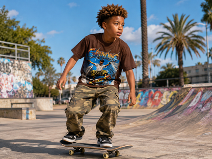 EVOLUTION KIDS GRIND THE RAILS TEE