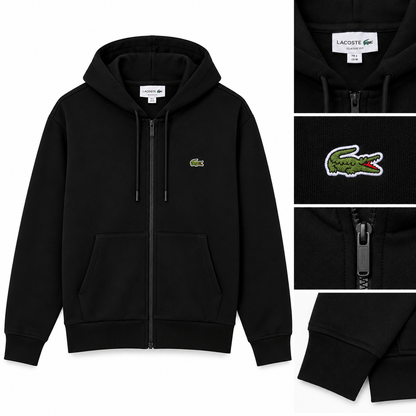 LACOSTE MEN'S CLASSIC FIT LONG SLEEVE HOODIE (SH8462-51)