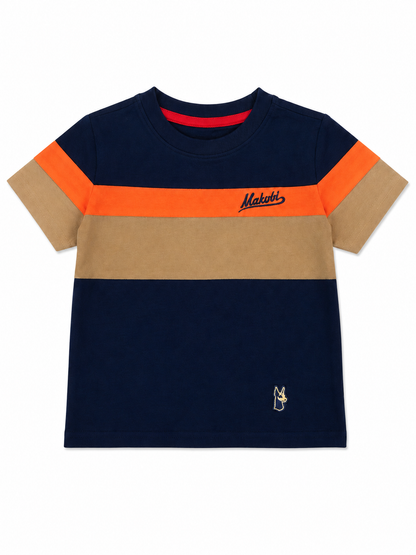 MAKOBI KIDS MONOGRAM TEE
