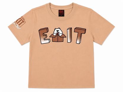 EXIT KIDS PEEKABOO BEAR TEE