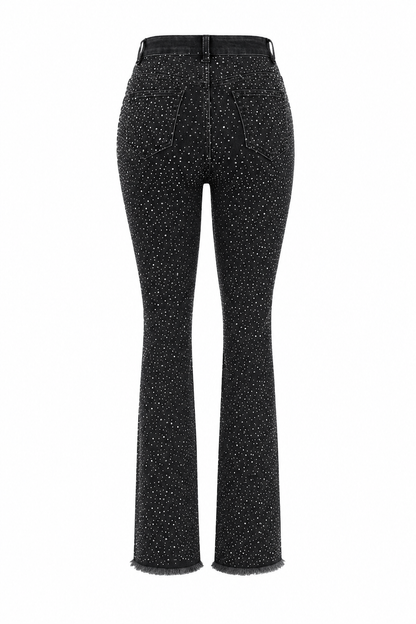 HOT & DELICIOUS WOMEN STARLIGHT RHINESTONE JEAN