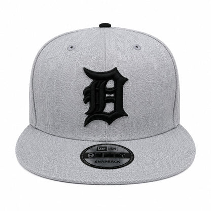 NEW ERA DETROIT TIGERS GRAY/BLACK 9FIFTY SNAPBACK CAP