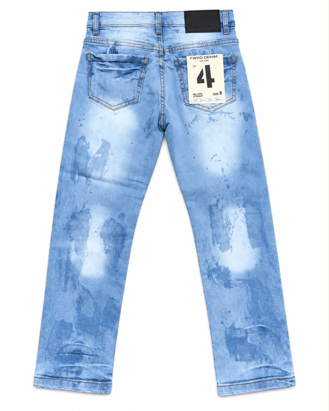EVOLUTION KIDS TUMBLE WASH STRAIGHT DENIM PANT