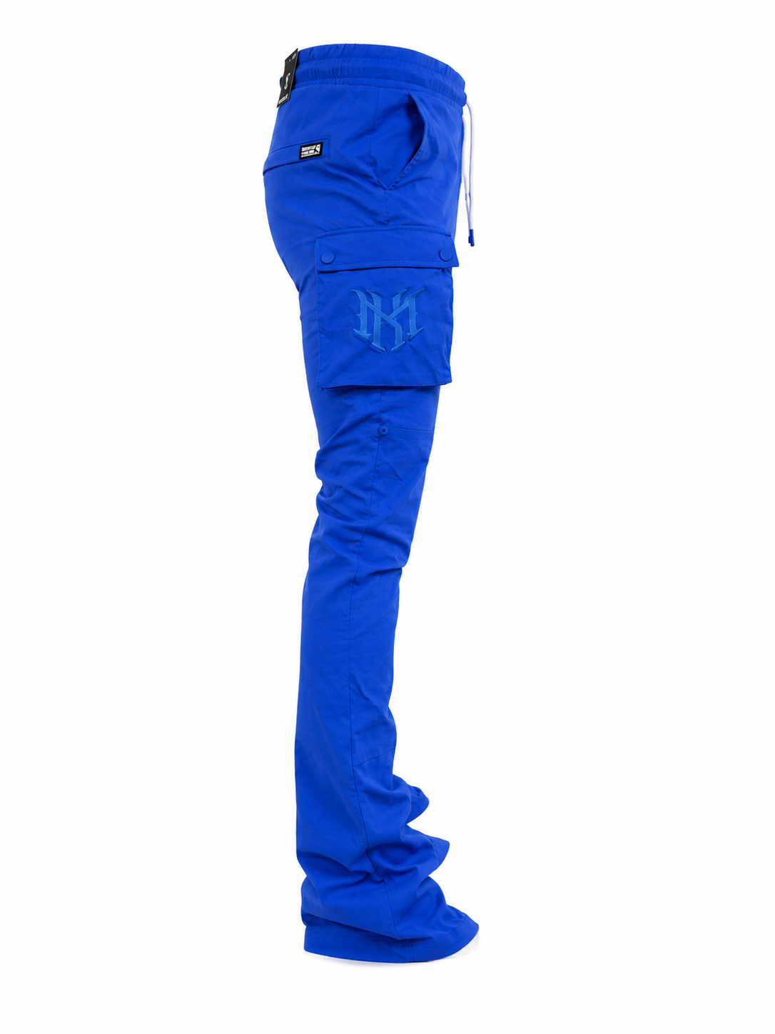 M1634 MAKOBI ADORNI STACKED NYLON PANTS