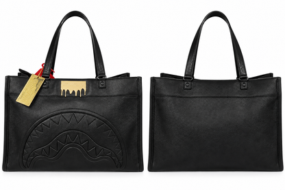 SPRAYGROUND GOLD BRICK LUXE TORTUGE TOTE (T9045)