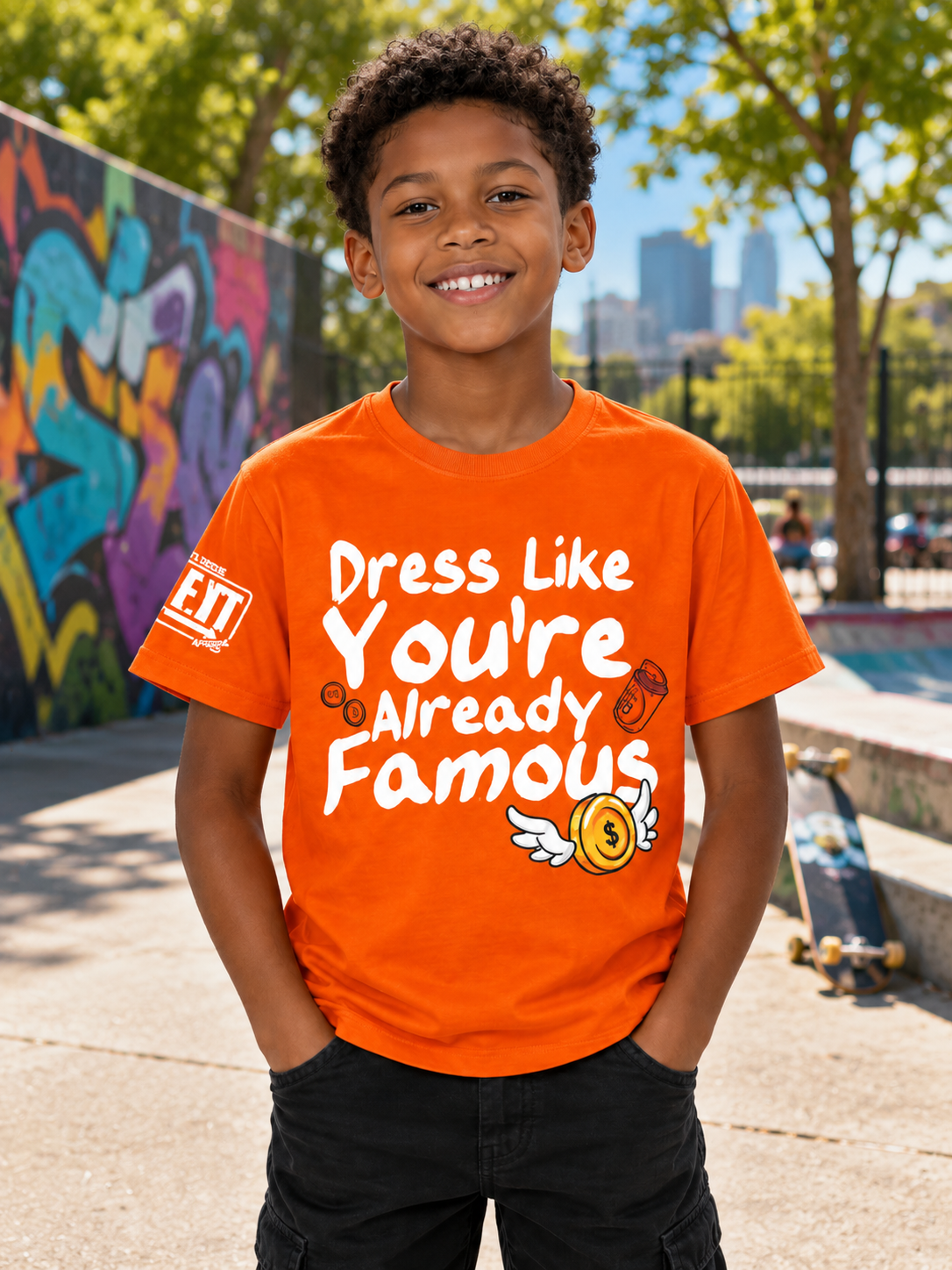 EXIT KIDS ALREADY FAMOUS TEE