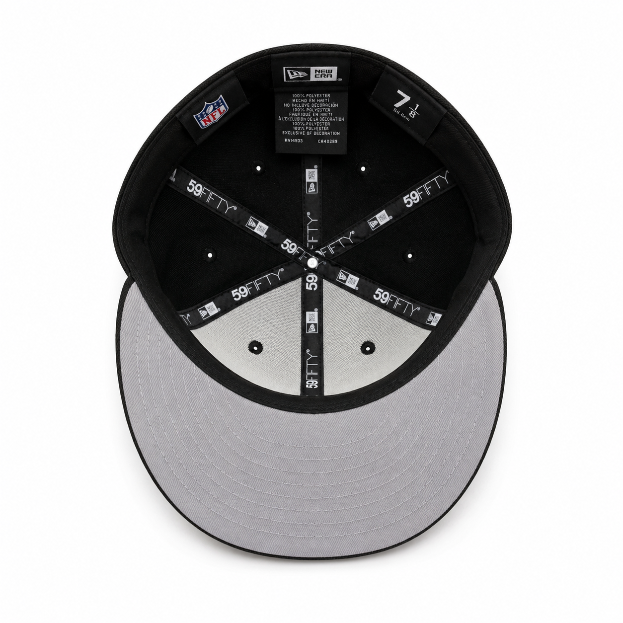 NEW ERA DETROIT LIONS LOGO FITTED HAT