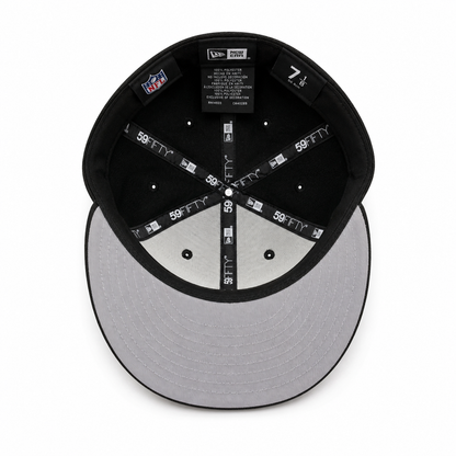 NEW ERA DETROIT LIONS LOGO FITTED HAT