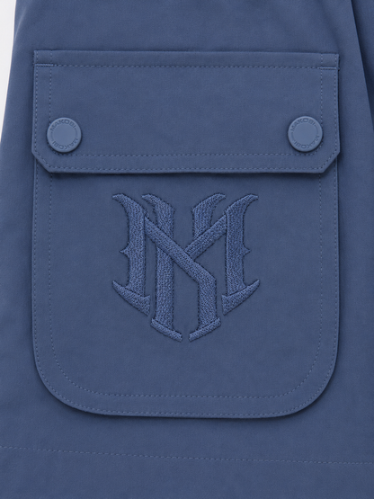 MAKOBI ADORNI NYLON CARGO SHORTS