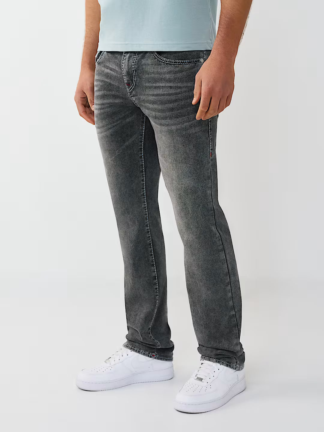 TRUE RELIGION MEN'S RICKY BIG T FLAP JEANS (#701005)