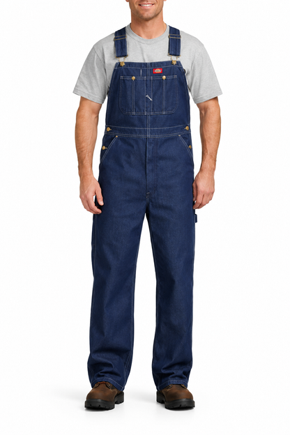 DICKIES DUCK AND DENIM BIB (DB100)