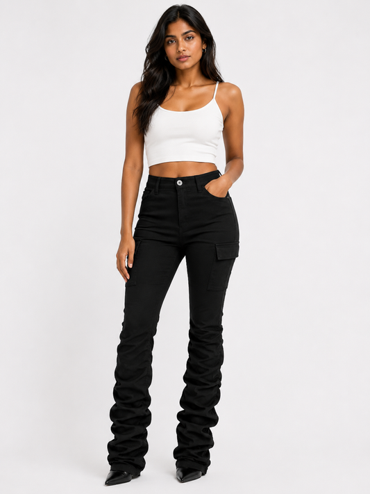 REDFOX WOMEN ULTRA STRETCH STACKED PANTS
