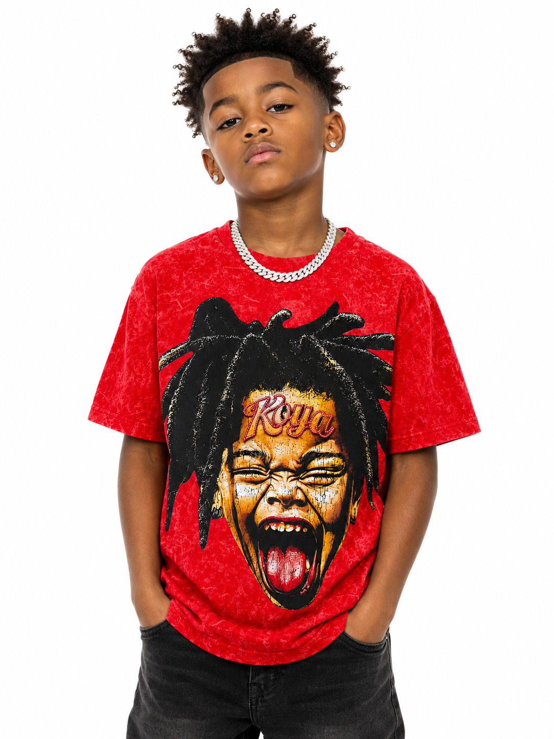 KOYA KID'S SMILE FACE TEE