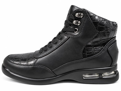 SIO CROC - EMBOSSED AIR HIGH TOP SNEACKERS (KROY-000)