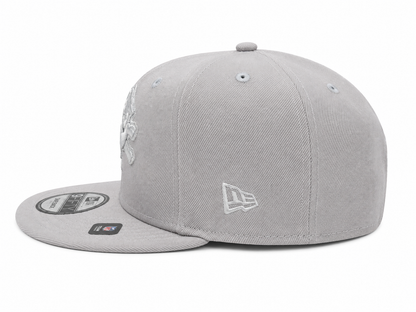 NEW ERA DETROIT LIONS GRAY/GRAY 9FIFTY SNAPBACK CAP