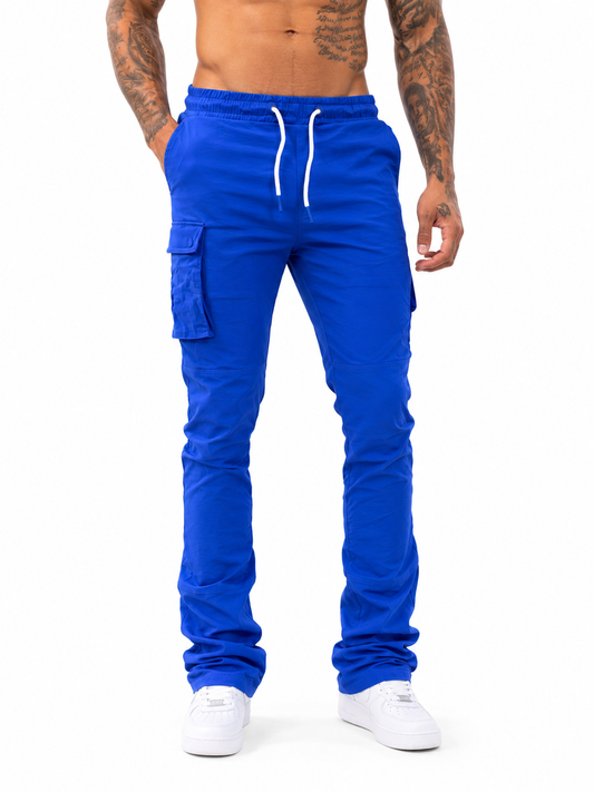 M1634 MAKOBI ADORNI STACKED NYLON PANTS