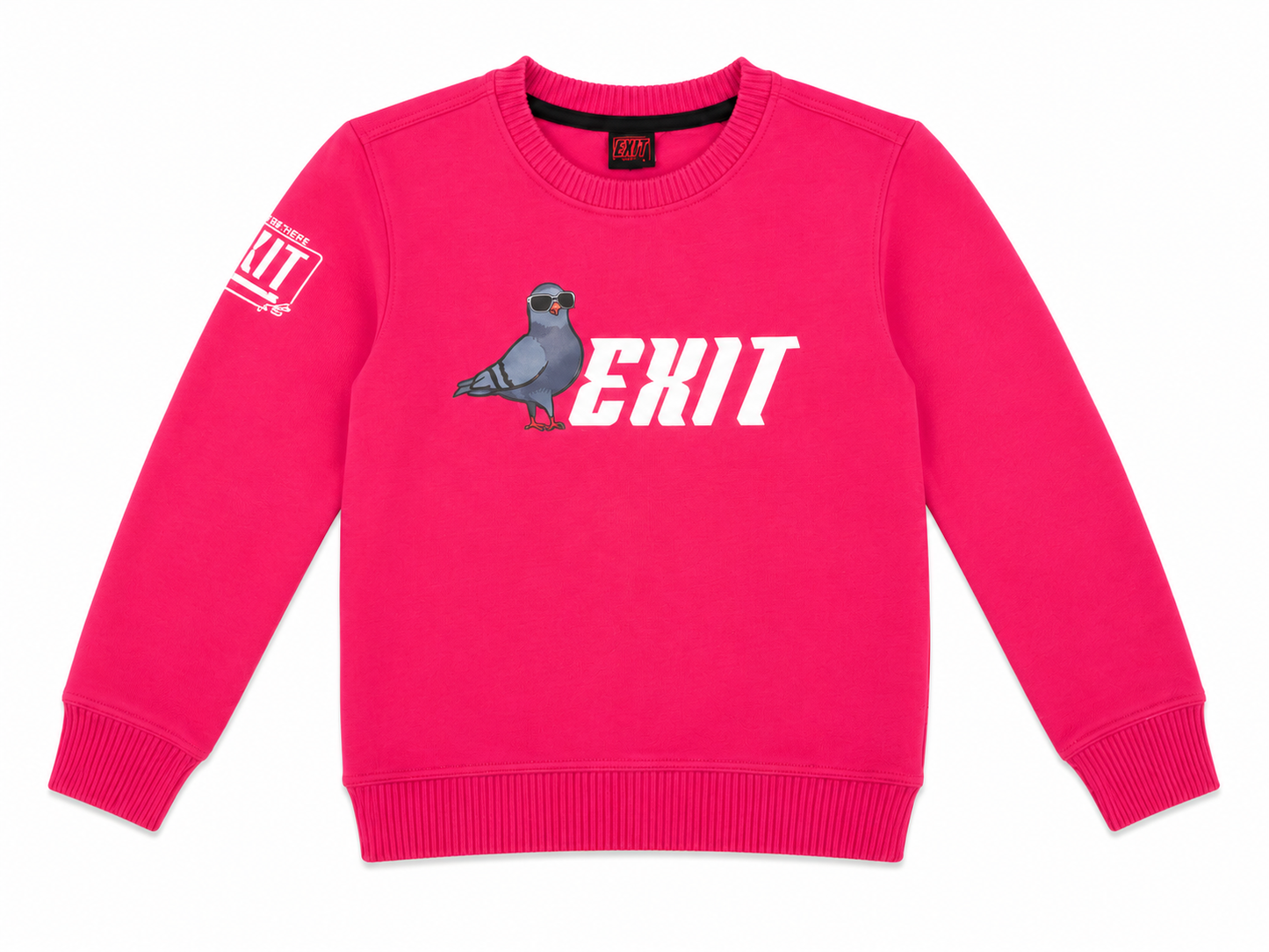 EXIT KIDS COOL PIGEON CREWNECK