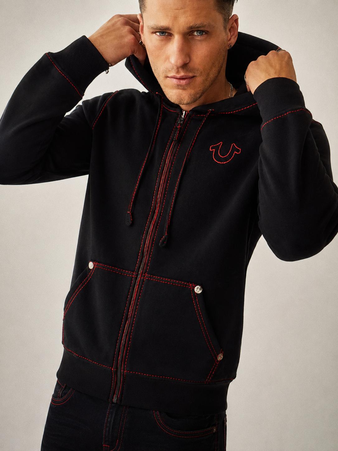 TRUE RELIGION MEN'S BIG T ZIP IP (#105753)