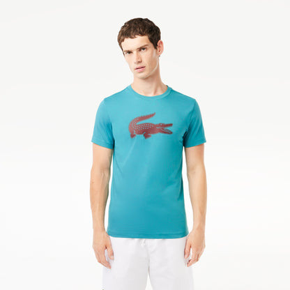 Lacoste Men's SPORT 3D Print Croc Jersey T-Shirt TH2042