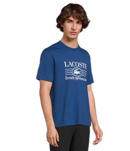 Lacoste Classic Fit Cotton Print T-shirt