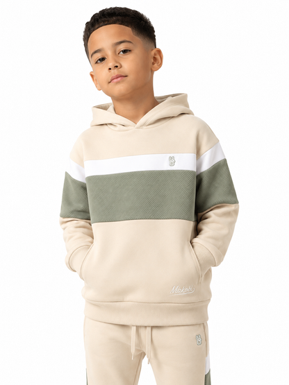 MAKOBI KIDS MONOGRAM HOODIE