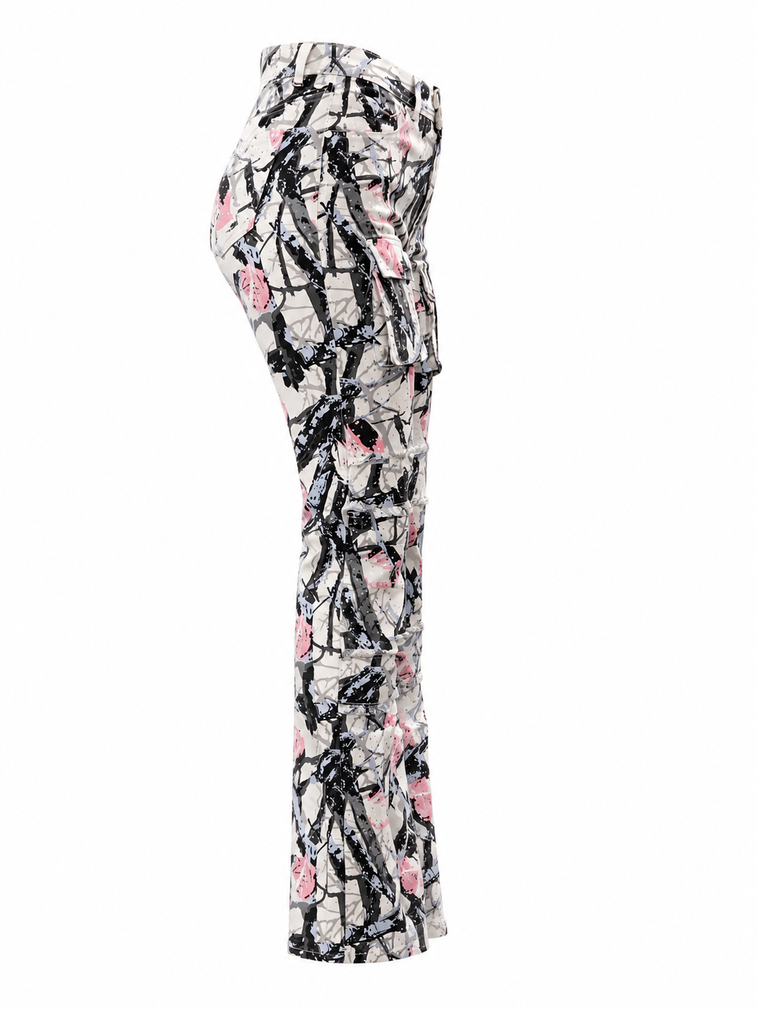 REDFOX TWILL HUNTER WOMEN STACKED JEANS W/RHINESTONES