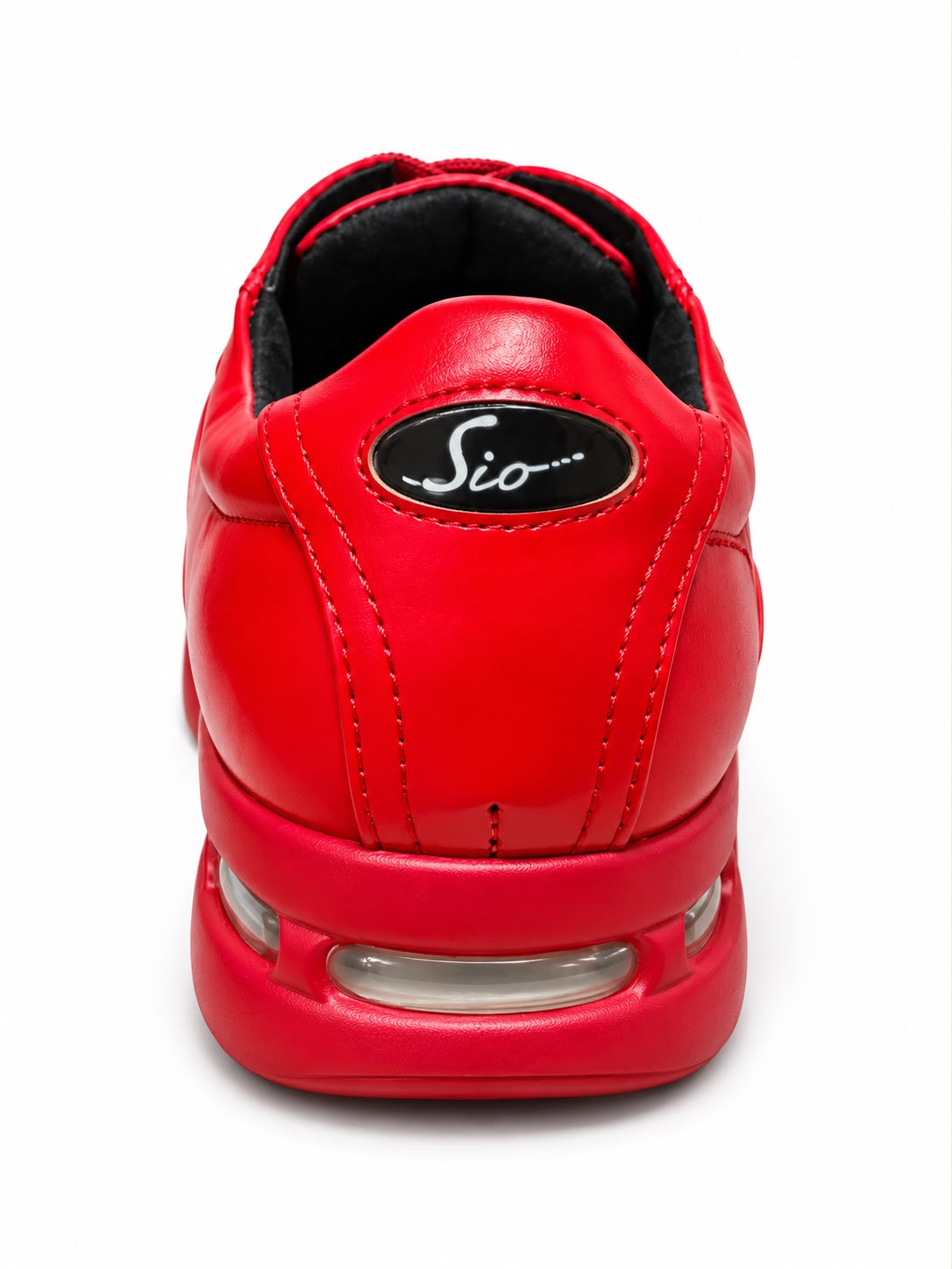 SIO CLASSIC AIR CUSHION LEATHER LOW TOP SNEAKERS (KANSAS)