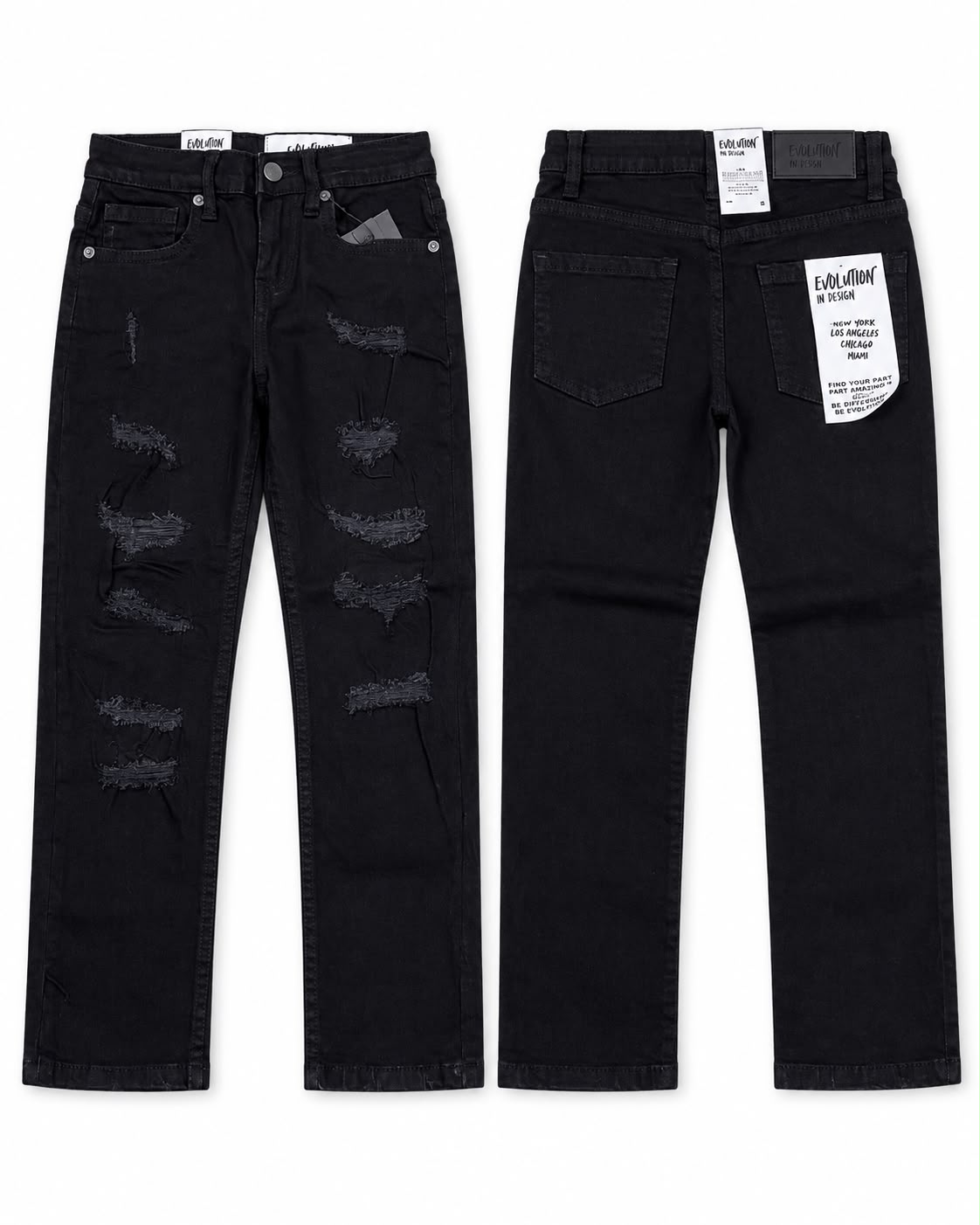 EVOLUTION KID'S ELITE RELAXED STRAIGHT DENIM PANT