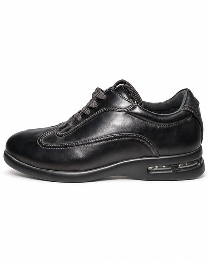 SIO CLASSIC AIR CUSHION LEATHER LOW TOP SNEAKERS (KANSAS)