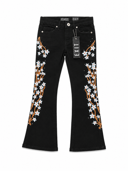 EXIT KIDS SAKURA STACKED JEAN