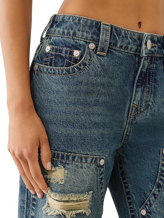 TRUE RELIGION WOMEN'S BPBBI CARPENTER BAGGY JEAN (209410)