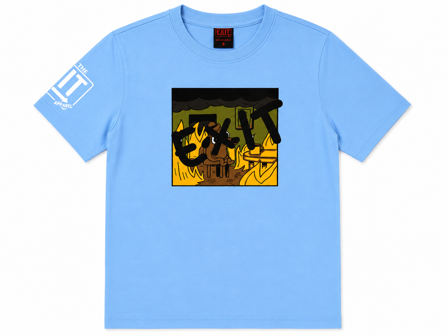 EXIT KIDS CAMPFIRE TEE