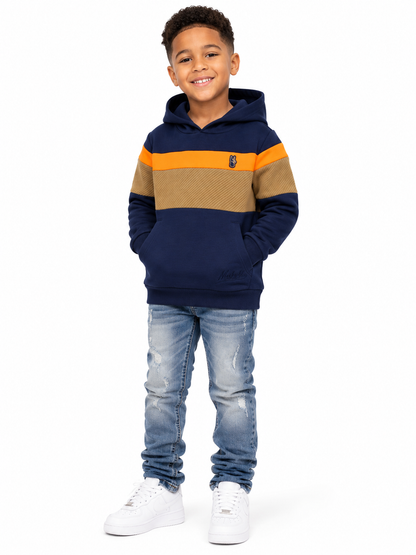 MAKOBI KIDS MONOGRAM HOODIE