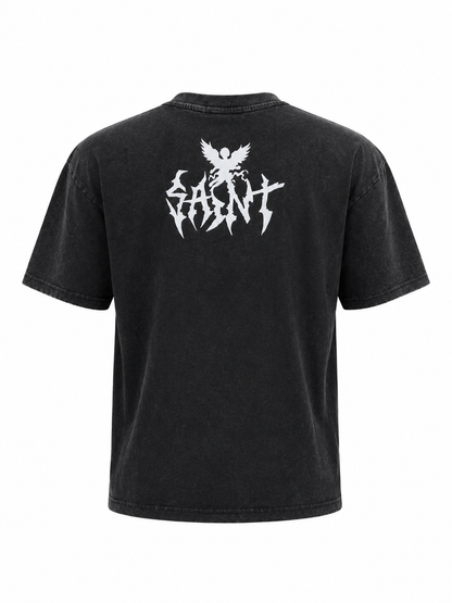 REDFOX WOMEN'S "SAINT WINGS" RHINESTONE TEE