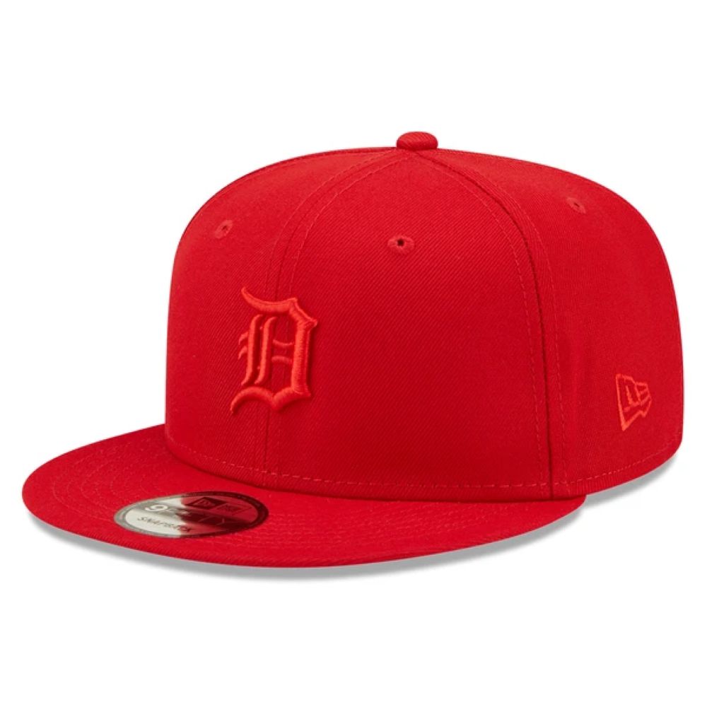 NEW ERA DETROIT TIGERS RED 9FIFTY SNAPBACK CAP