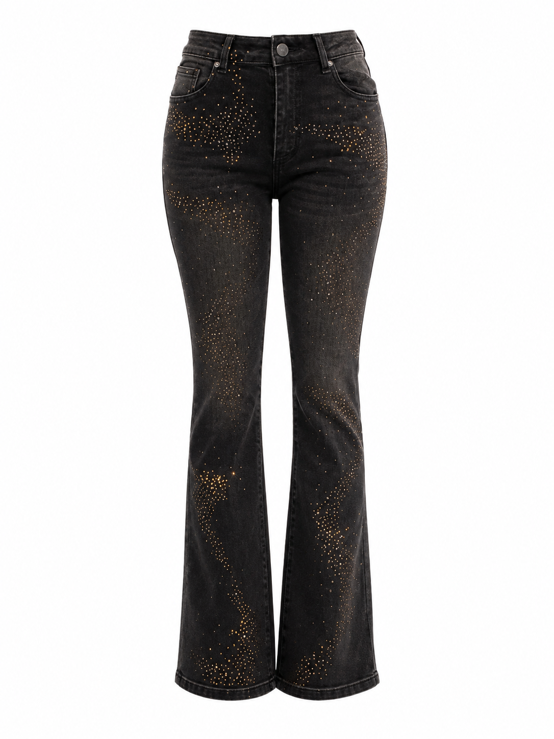 REDFOX WOMEN CRYSTAL RAIN STACKED JEANS