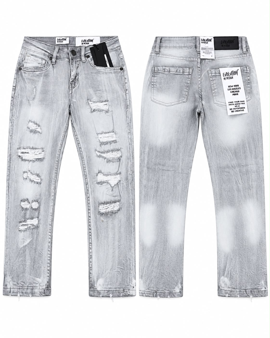 EVOLUTION KID'S ELITE RELAXED STRAIGHT DENIM PANT