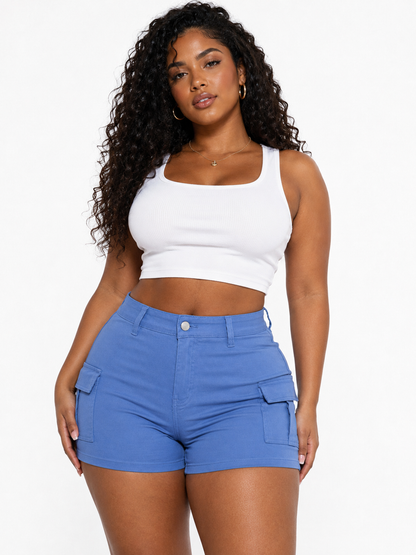 WOMEN'S CARGO STRETCH SHORT