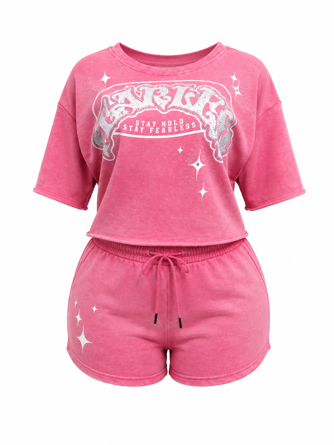 REDFOX WOMEN'S "FEARLESS" CROP & SHORT SET