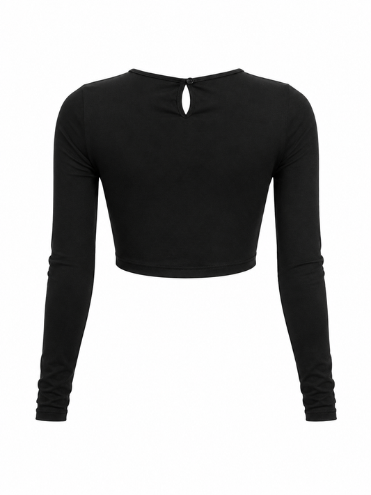 HOT & DELICIOUS WOMEN FLIRT BOW CROP TOP