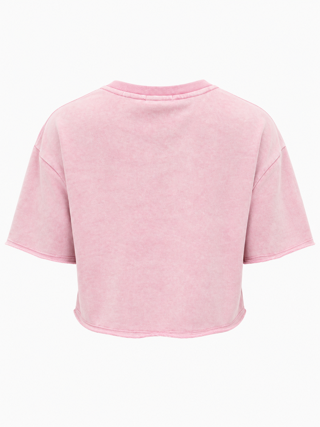 REDFOX WOMEN'S "JUST TRUST" FRENCH TERRY CROP TEE
