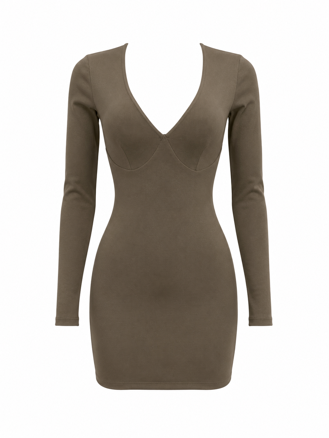 HOT & DELICIOUS WOMEN LUXE CONTOUR MINI DRESS