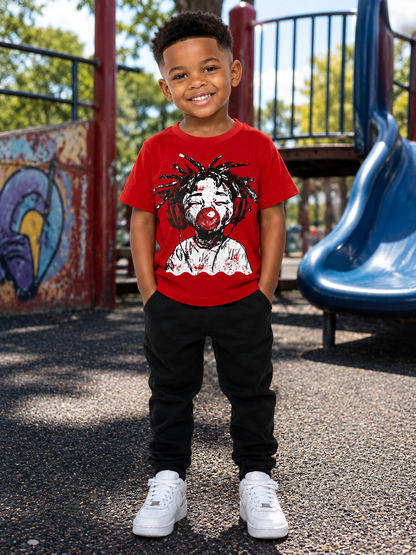 EVOLUTION LITTLE KID GUM BOY S/S TEE