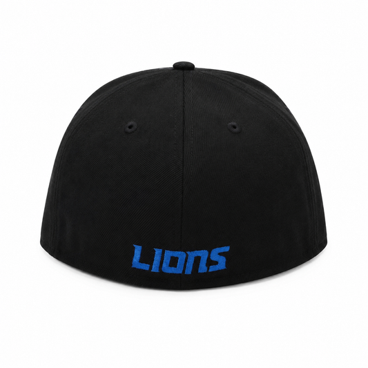 NEW ERA DETROIT LIONS LOGO FITTED HAT