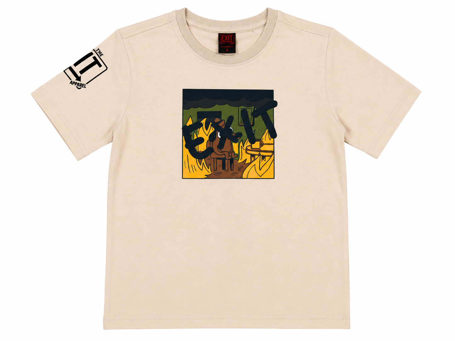 EXIT KIDS CAMPFIRE TEE