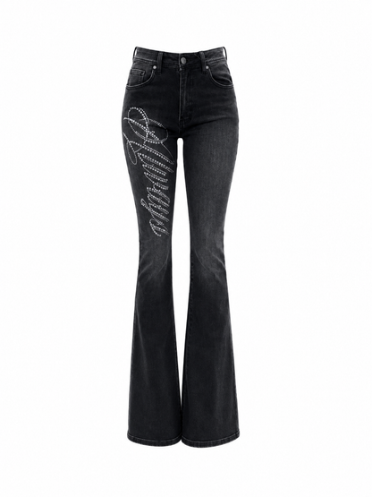 REDFOX WOMEN STACKED W/ALWAYS IN RHINESTONES