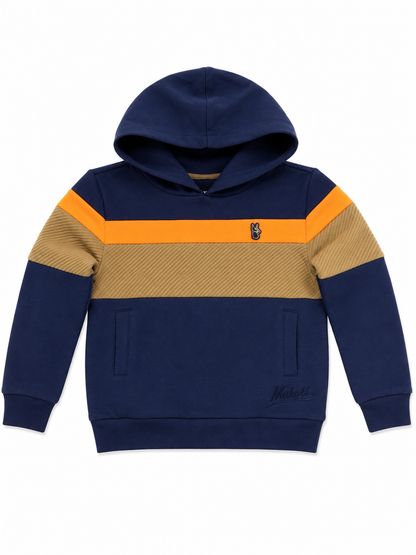 MAKOBI KIDS MONOGRAM HOODIE