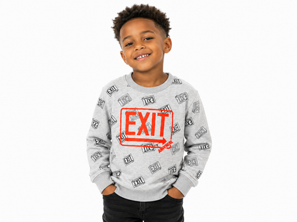 EXIT KIDS SIGNATURE CREWNECK