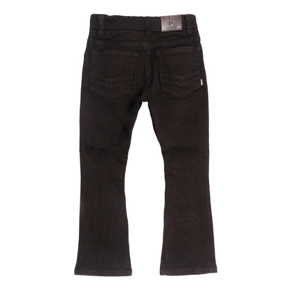 B1903 Makobi Montego Kids Jeans with Underlay - Black