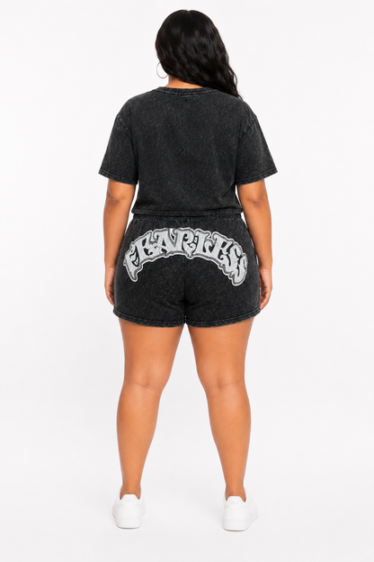 REDFOX WOMEN'S "FEARLESS" CROP & SHORT SET